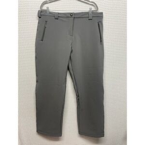 NEW Ski-Doo BRP Snow Pants Men's XL  Gray Softshell Snowmobile Ski Snowboard